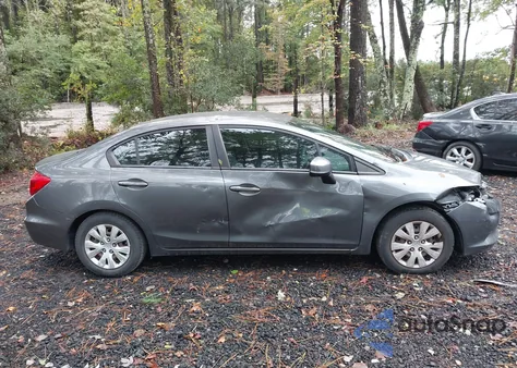 2012 Honda Civic Lx из США, поврежденный, VIN 2HGFB2F58CH560675